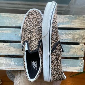 Cheetah Print Vans